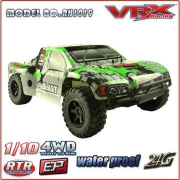 VRX escala 1/10 4x4 fora de estrada sem escova elétrica RC carro de corrida